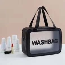 Necessaire Feminina Grande Alça Estampada Sortida Maquiagem Cosméticos Viagem Organizadora