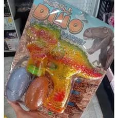 Bubble Dino Pistola Lança Bolhas de Sabão
