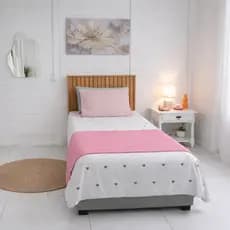 Peseira para Cama Solteiro Matelassê 1,60x60 cm – Microfibra Super Oferta