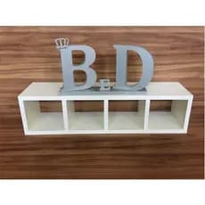 Nicho Organizador Com Divisória 60x15x10 Mdf 15mm