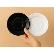 Pires de porcelana preto ou branco 15cm