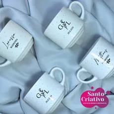 Xícara Personalizada Com Pires - 180ml