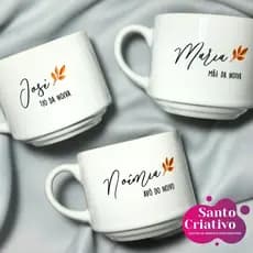 Xícara de Porcelana Personalizada (s/ pires)