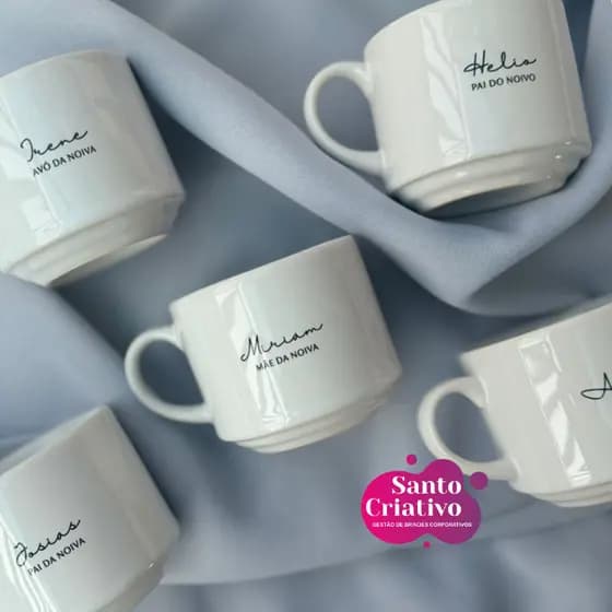 Xícara de Porcelana Personalizada (SEM PIRES)