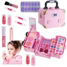 Maleta De Maquiagem Infantil - Kit Maquiagem Infantil Lindo