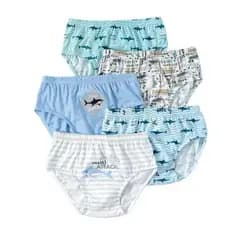 Kit 5-10 Cueca Infantil Slip - Cueca Infantil Algodão