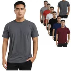 Camiseta Masculina Básica Verão 100% algodão