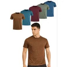 Camiseta Masculina  Casual Dry Fit Academia Treino Fitness Esportiva Poliéster
