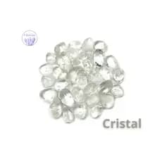 Quartzo Cristal Transparente Pedra Rolada Cristais Pedras Naturais Brasileiras 1kg Pedras Roladas