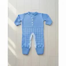 Macacão baby vira pé estilo saída maternidade de tricot/ tricô premium Recém nascido para  baby menina e menino