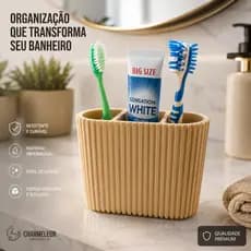 Porta Escova de Dente para Banheiro e Lavabo