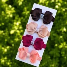kit faxinha bebê laços de cabelo Infantil meia de seda
