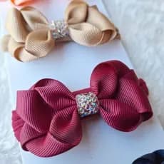 kit 4 Laços Bebê faixinha Infantil Lacinhos Faixa laços menina
