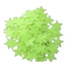 300 Estrelas Que Brilham No Escuro 3d Adesivo De Parede Luminosa Fluorescente Pvc Para Teto Quarto