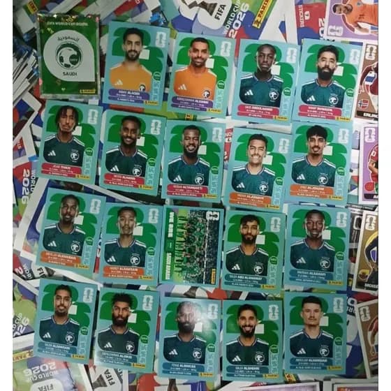 Figurinha Copa Do Mundo 2026 Arábia Saudita