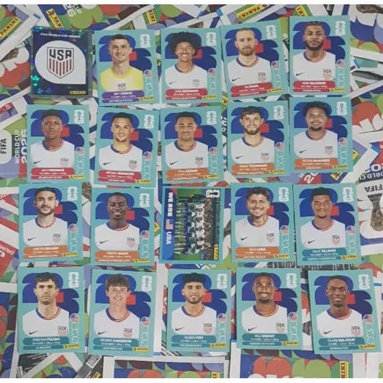 Figurinha Copa Do Mundo 2026 Estados Unidos