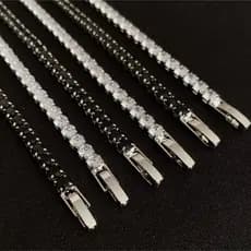 Pulseira Riviera Premium Zircônia Unisex Brilhante