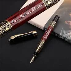 Caneta Tinteiro de Luxo Personalizada - Presente de Formatura
