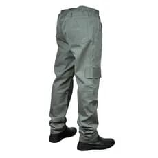 Calça Brim Trabalho Tecido Costura Dupla Profissional