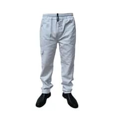 Calça Brim Modelo Cargo PLUS SIZE Uniforme Profissional TAMANHO ESPECIAL XGG