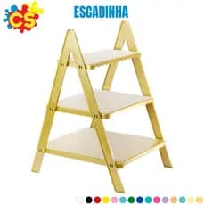 Escadinha Porta Doces - Várias Cores