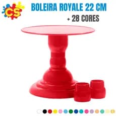 Boleira Royale 22 Cm - Suporte pra Bolos e Doces