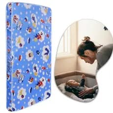 Colchão Ortobom Berço Baby Physical D18 70x100x10cm chiqueirinho bebe