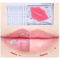 10 Máscaras Labial DADIVA De Mel de colágeno com cristal hidratante para lábios