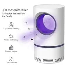 Mosquiteiro Armadilha Para mosquitos e insetos por LED UV mata pernilongo eletrico usb