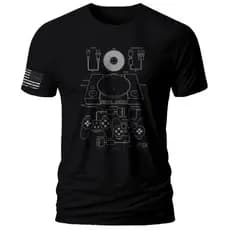 Camiseta Reset Streetwere PLAY ONE 100% Algodão Premium