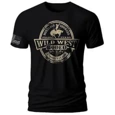 Camiseta Reset Streetwere WILD WEST RODEO 100% Algodão Premium