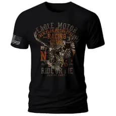 Camiseta Reset Streetwere EAGLE MOTOR 100% Algodão Premium
