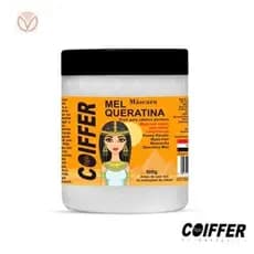Máscara Mel Queratina Coiffer 500g Regeneração e Brilho