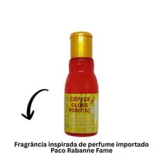 Gloss Robotic Coiffer 80ml Brilho Perfume e Proteção Térmica