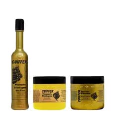 Kit Blindagem Coiffer Pós Progressiva e Selagem Liso Duradouro