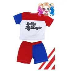 Fantasia Infantil Alerquina Esquadrão Harley Quinn