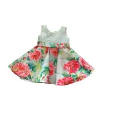 Vestido Infantil Bebe Baby Festa Verde Luxo grife Bambolina