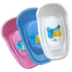 Banheira 20 litros com porta sabonete menino menina