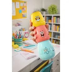 Kit Organizador Multiuso Lembrancinha Copo Festa Personagens 400ml Bob Esponja 3 peças