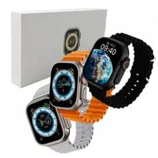 Smartwatch 41mm Ultra 8 Mini - Laranja Vibrante!