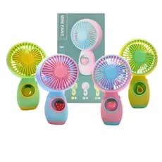 Ventilador Portátil Recarregável Frutas - Praticidade e Estilo
