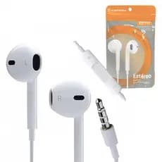 Fone Intra Auricular Kapbom KA-716 com Microfone Estéreo