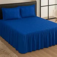 Kit Colcha Jogo De Cama Queen Margadona 3 Peças