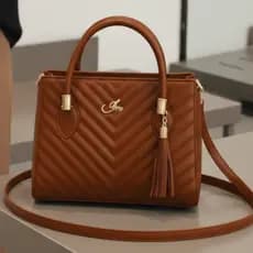 Bolsa Feminina com Alça Transversal de Ombro Vintage Elegante Immateriale
