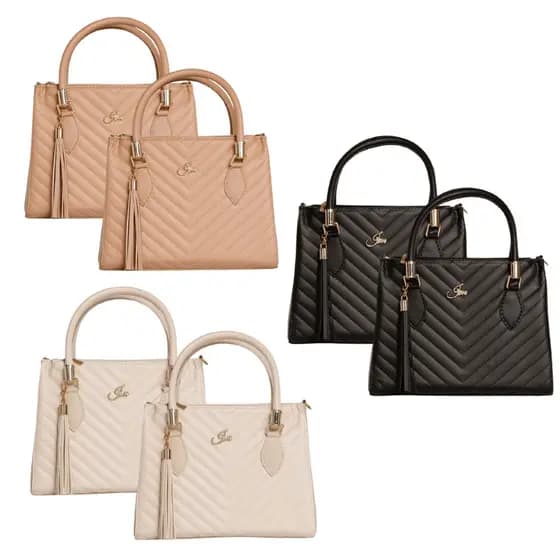 Kit com até 6 Bolsas Média com Alça Transversal Bolsa Feminina Elegante