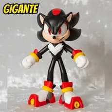 Boneco Shadow GRANDE coleção Sonic para decoração
