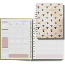 🔥 PLANNER 2026 A5 ABELHAS 🐝💛 | METAS, ROTINA E ORGANIZAÇÃO COMPLETA | AGENDA FEMININA