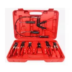 Jogo De Alicate Abraçadeira Mangueira Aço Automotivas 9 Pcs