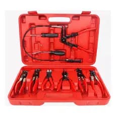 Jogo De Alicate Abraçadeira Mangueira Aço Automotivas 9 Pcs