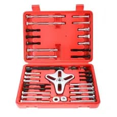 Kit Extrator Do Volante Da Direção Com 46 Peças Polia Crv Universal
